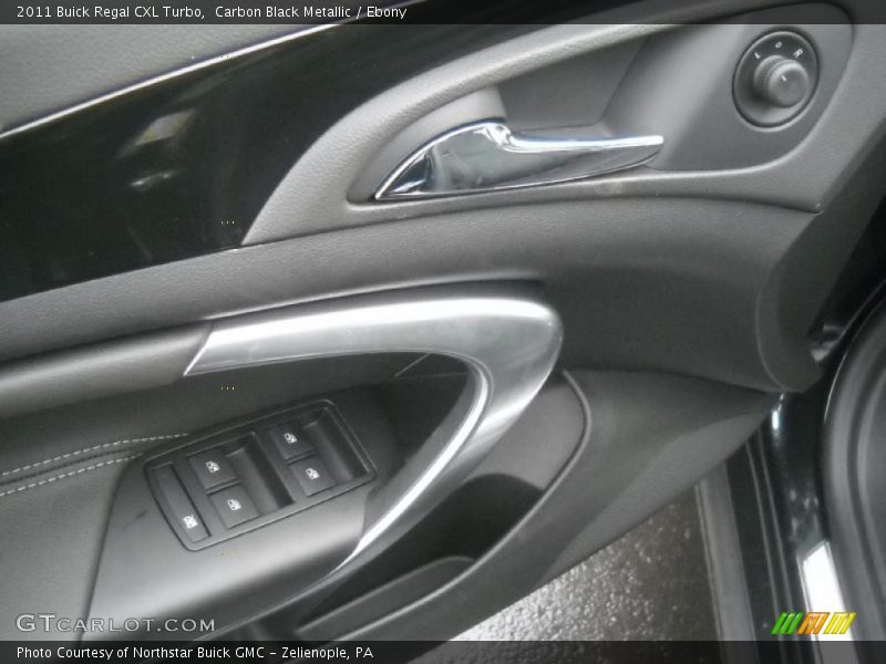 Carbon Black Metallic / Ebony 2011 Buick Regal CXL Turbo