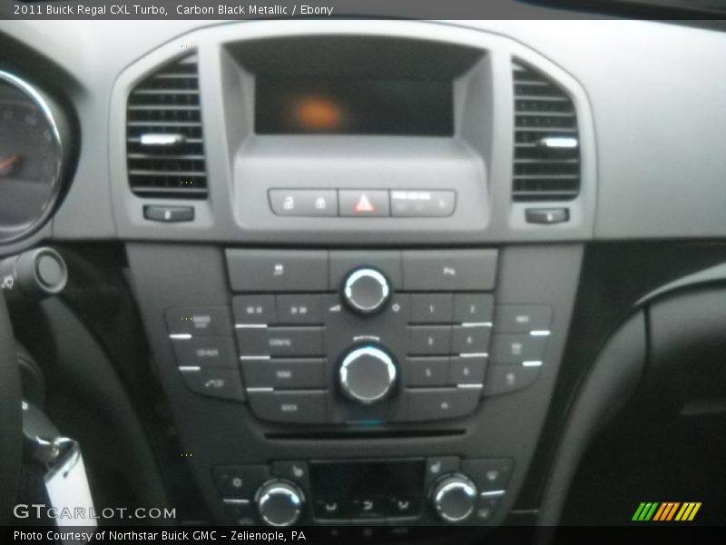 Carbon Black Metallic / Ebony 2011 Buick Regal CXL Turbo