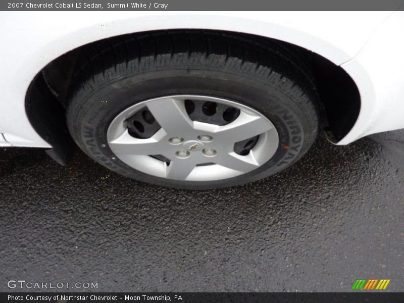Summit White / Gray 2007 Chevrolet Cobalt LS Sedan