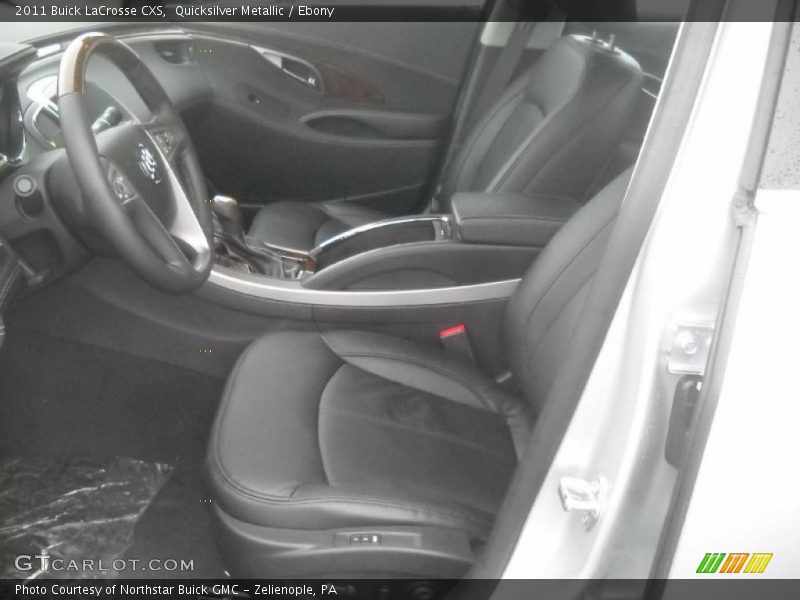 Quicksilver Metallic / Ebony 2011 Buick LaCrosse CXS