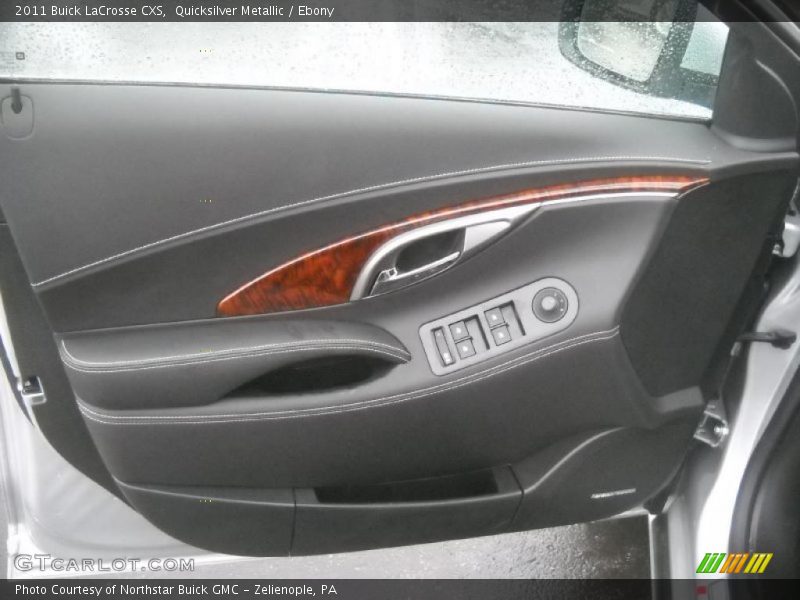 Quicksilver Metallic / Ebony 2011 Buick LaCrosse CXS