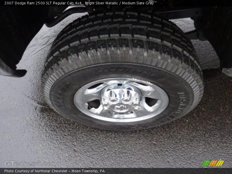 Bright Silver Metallic / Medium Slate Gray 2007 Dodge Ram 2500 SLT Regular Cab 4x4