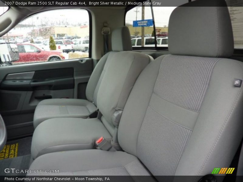 Bright Silver Metallic / Medium Slate Gray 2007 Dodge Ram 2500 SLT Regular Cab 4x4