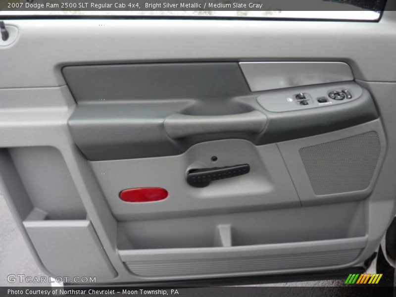 Bright Silver Metallic / Medium Slate Gray 2007 Dodge Ram 2500 SLT Regular Cab 4x4