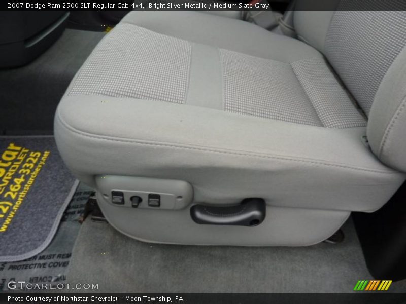 Bright Silver Metallic / Medium Slate Gray 2007 Dodge Ram 2500 SLT Regular Cab 4x4