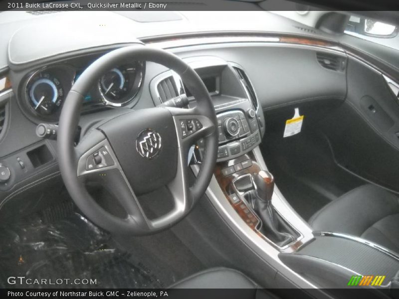 Quicksilver Metallic / Ebony 2011 Buick LaCrosse CXL