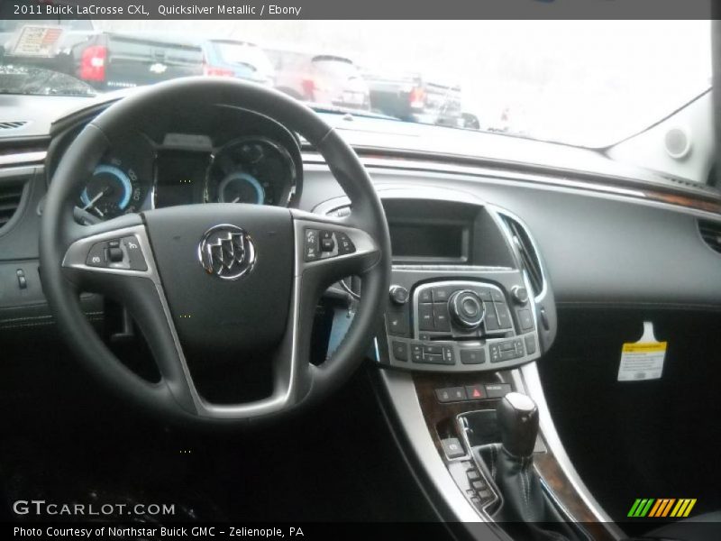 Quicksilver Metallic / Ebony 2011 Buick LaCrosse CXL