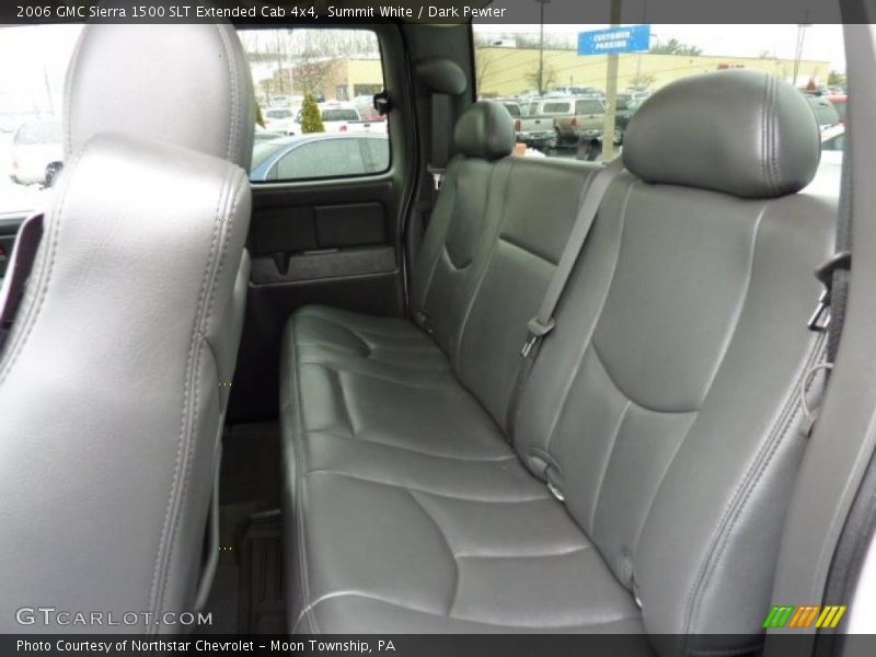 Summit White / Dark Pewter 2006 GMC Sierra 1500 SLT Extended Cab 4x4