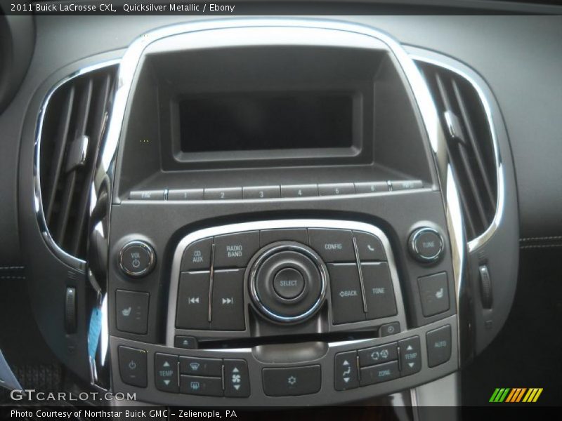 Quicksilver Metallic / Ebony 2011 Buick LaCrosse CXL
