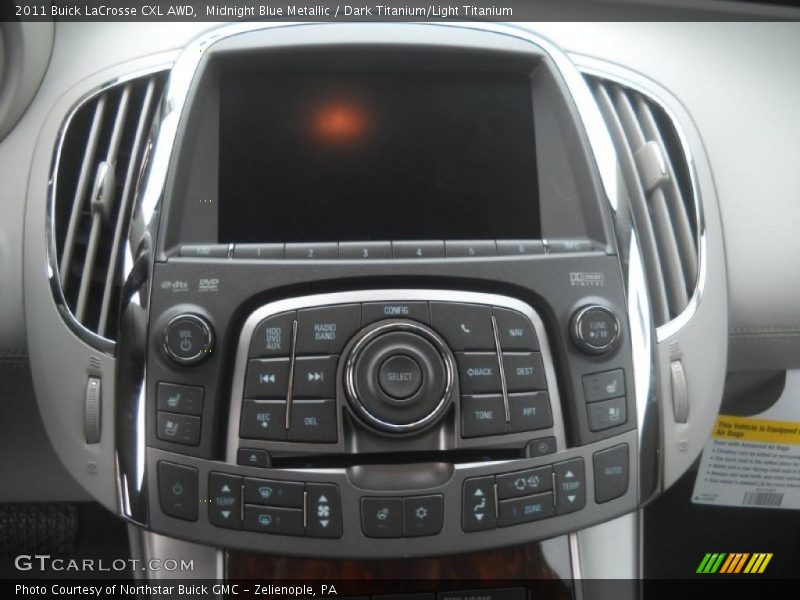 Controls of 2011 LaCrosse CXL AWD