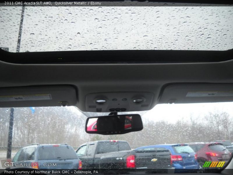 Quicksilver Metallic / Ebony 2011 GMC Acadia SLT AWD