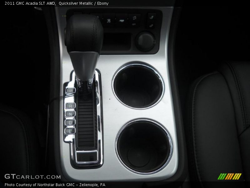 Quicksilver Metallic / Ebony 2011 GMC Acadia SLT AWD