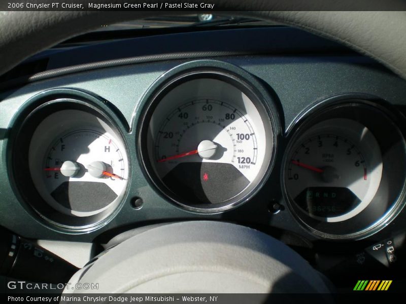 Magnesium Green Pearl / Pastel Slate Gray 2006 Chrysler PT Cruiser