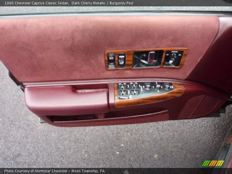 Dark Cherry Metallic / Burgundy Red 1996 Chevrolet Caprice Classic Sedan