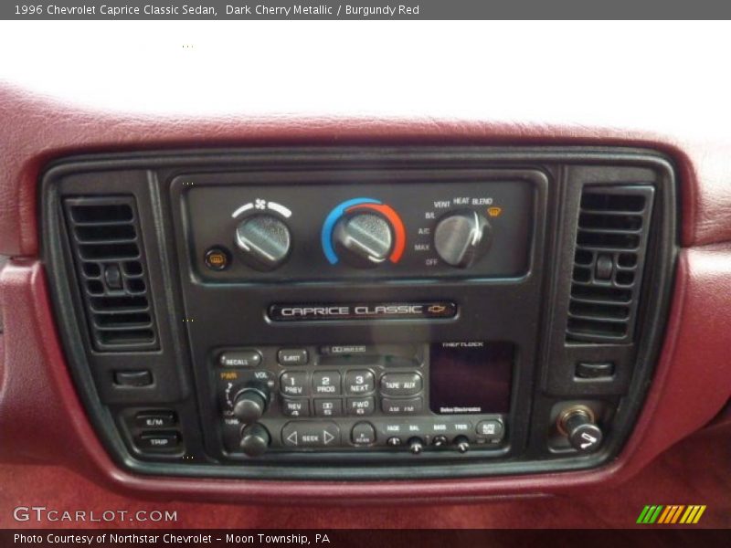 Controls of 1996 Caprice Classic Sedan
