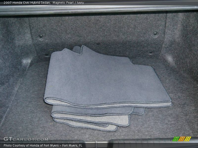 Magnetic Pearl / Ivory 2007 Honda Civic Hybrid Sedan