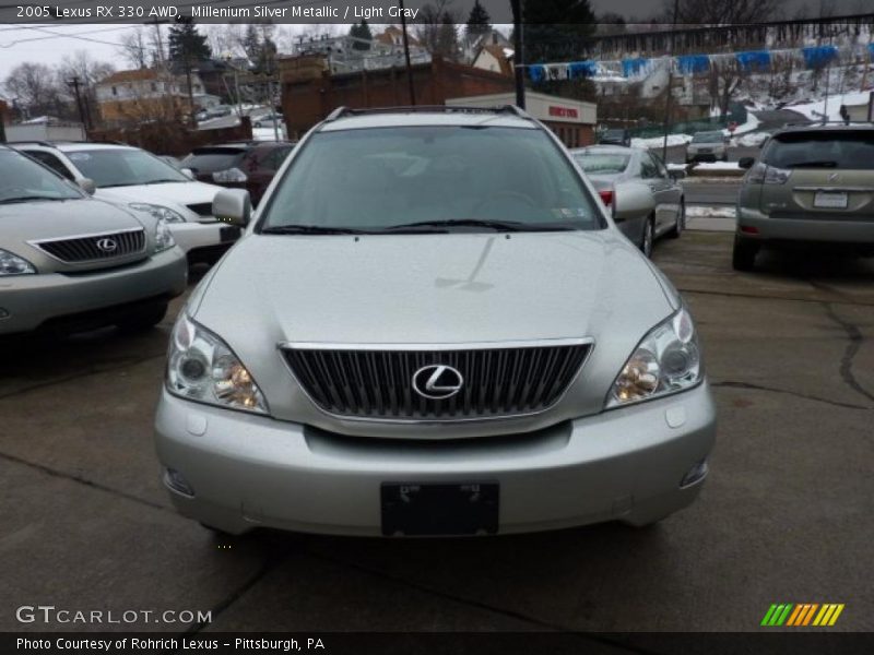 Millenium Silver Metallic / Light Gray 2005 Lexus RX 330 AWD