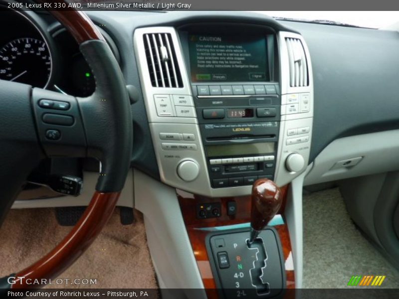 Millenium Silver Metallic / Light Gray 2005 Lexus RX 330 AWD