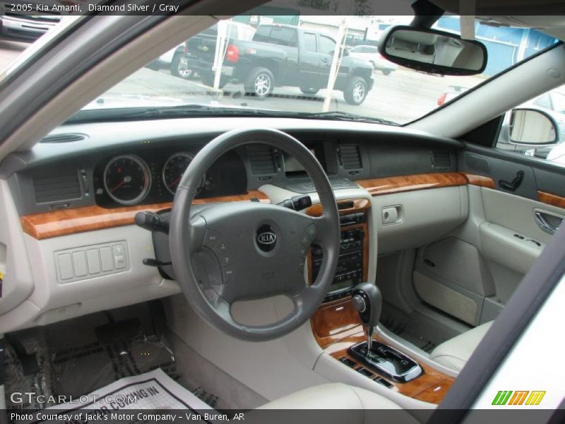 Diamond Silver / Gray 2005 Kia Amanti