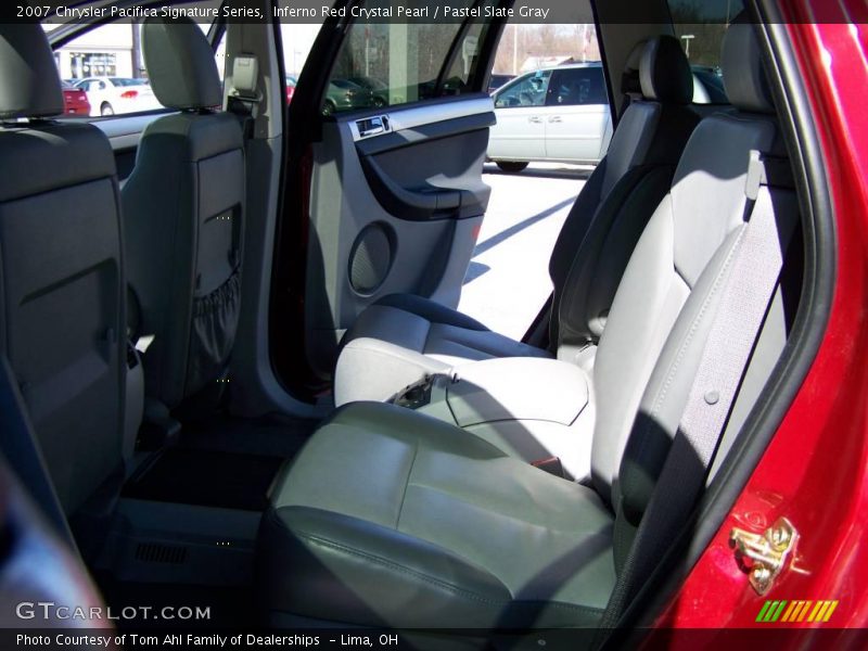 Inferno Red Crystal Pearl / Pastel Slate Gray 2007 Chrysler Pacifica Signature Series