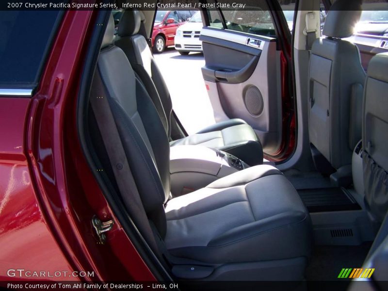 Inferno Red Crystal Pearl / Pastel Slate Gray 2007 Chrysler Pacifica Signature Series
