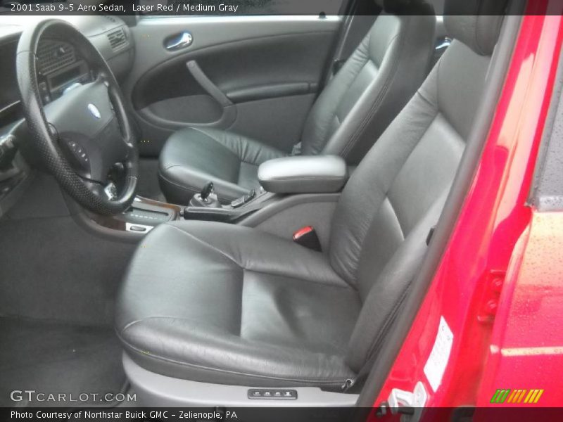  2001 9-5 Aero Sedan Medium Gray Interior