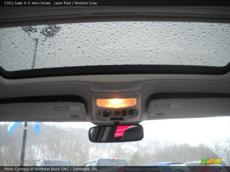 Laser Red / Medium Gray 2001 Saab 9-5 Aero Sedan