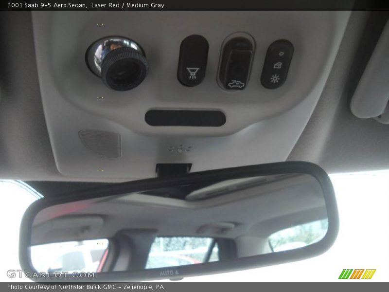 Laser Red / Medium Gray 2001 Saab 9-5 Aero Sedan