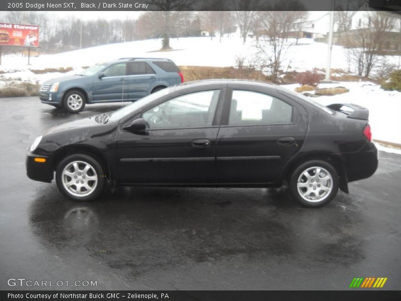 Black / Dark Slate Gray 2005 Dodge Neon SXT