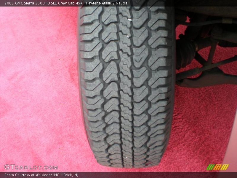 Pewter Metallic / Neutral 2003 GMC Sierra 2500HD SLE Crew Cab 4x4