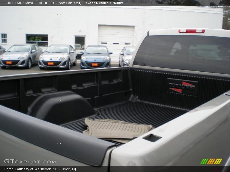 Pewter Metallic / Neutral 2003 GMC Sierra 2500HD SLE Crew Cab 4x4