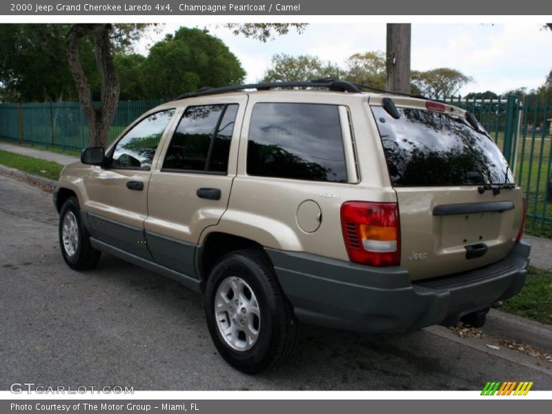 Champagne Pearlcoat / Camel 2000 Jeep Grand Cherokee Laredo 4x4