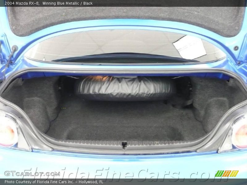 Winning Blue Metallic / Black 2004 Mazda RX-8