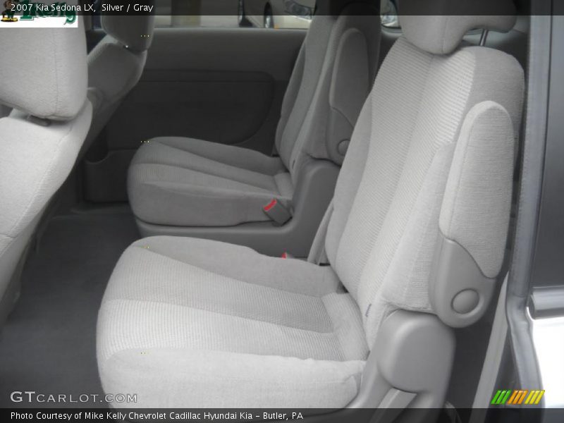 Silver / Gray 2007 Kia Sedona LX