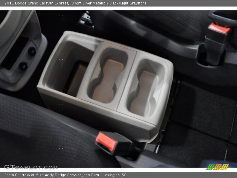 Bright Silver Metallic / Black/Light Graystone 2011 Dodge Grand Caravan Express