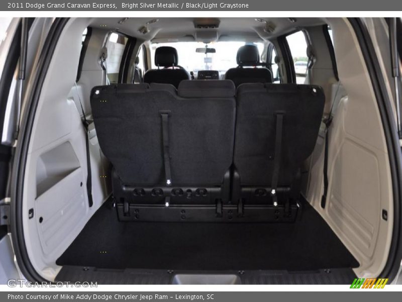 Bright Silver Metallic / Black/Light Graystone 2011 Dodge Grand Caravan Express