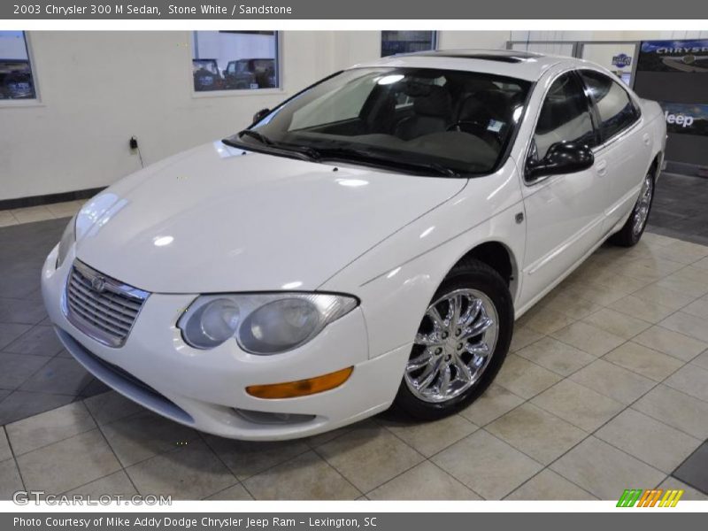 Stone White / Sandstone 2003 Chrysler 300 M Sedan