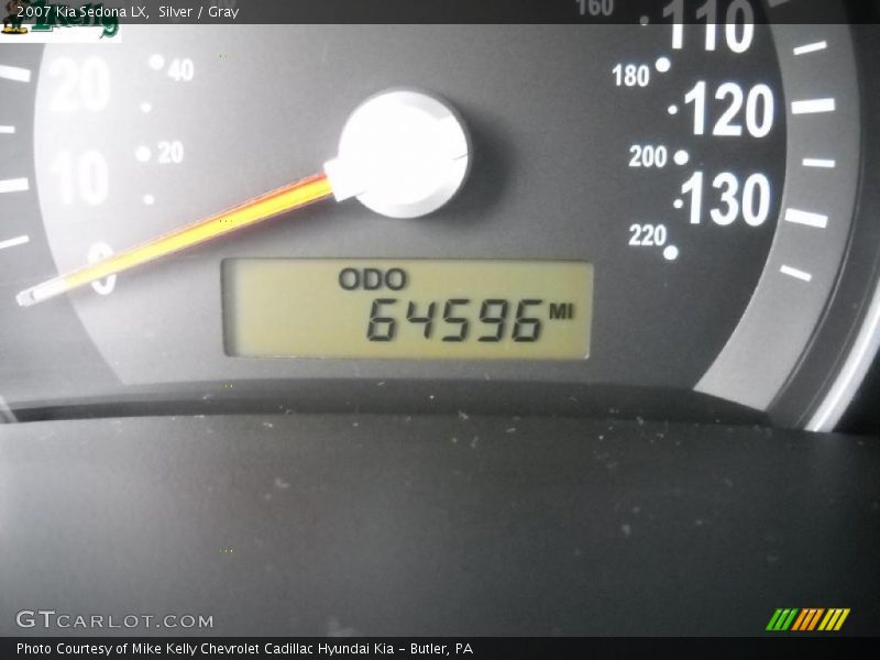 Silver / Gray 2007 Kia Sedona LX