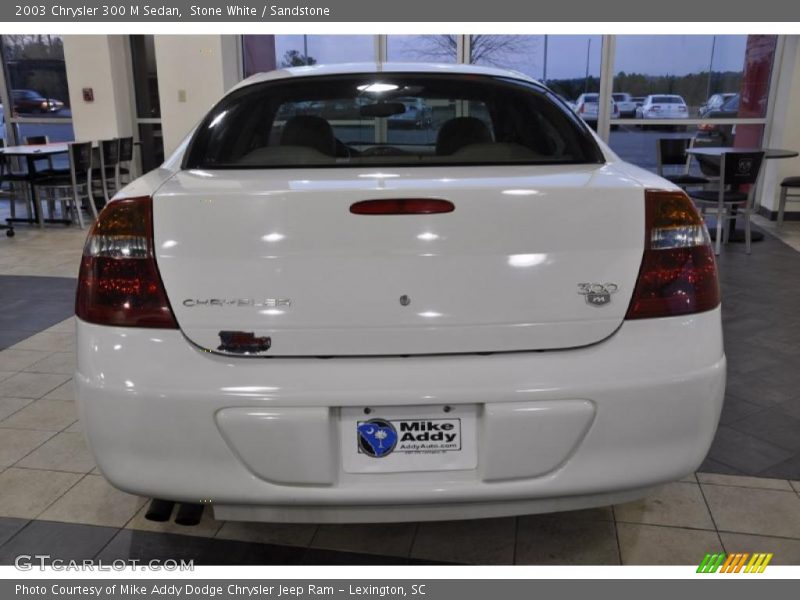 Stone White / Sandstone 2003 Chrysler 300 M Sedan