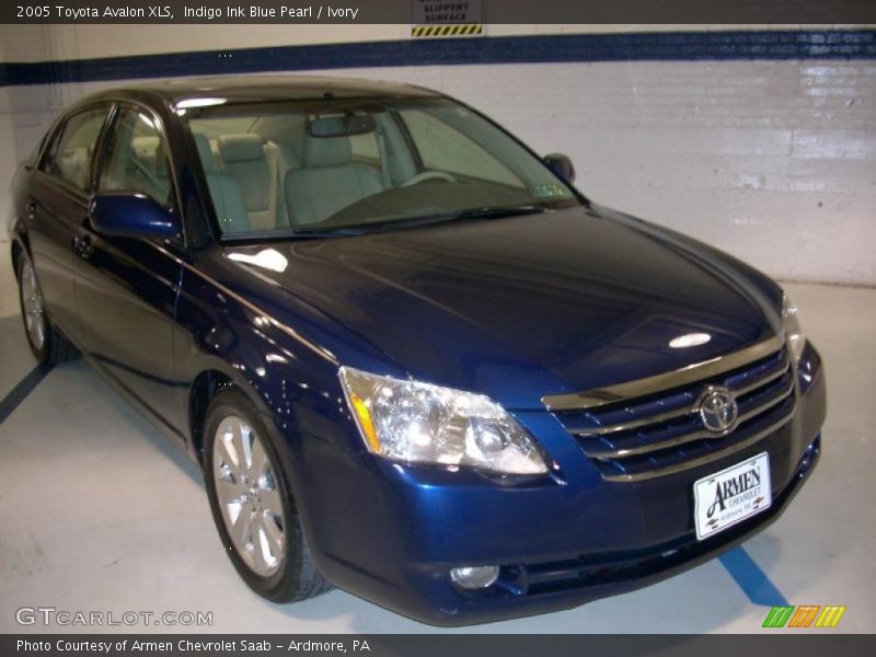 Indigo Ink Blue Pearl / Ivory 2005 Toyota Avalon XLS