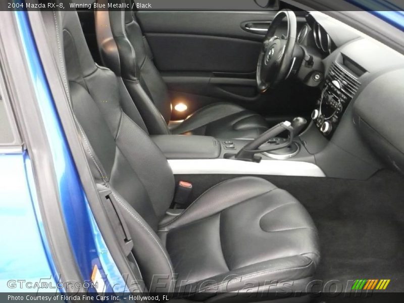 Winning Blue Metallic / Black 2004 Mazda RX-8