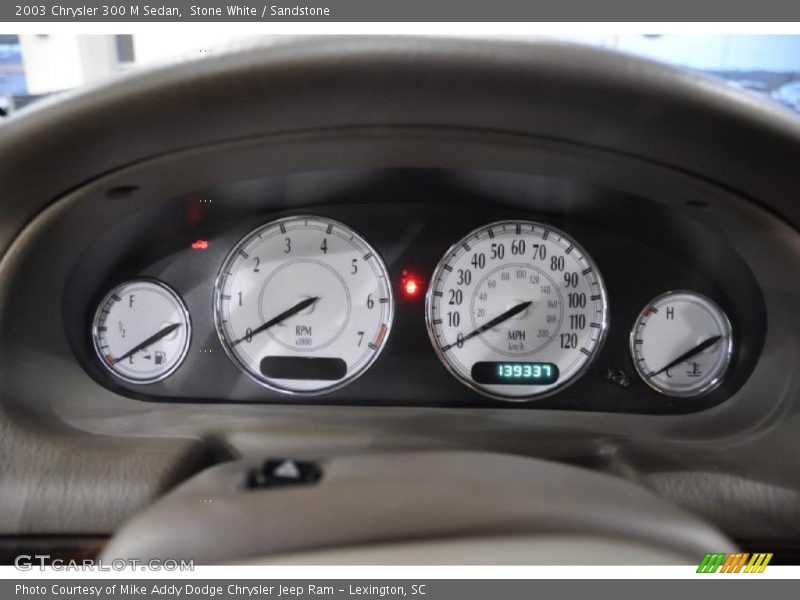 Stone White / Sandstone 2003 Chrysler 300 M Sedan