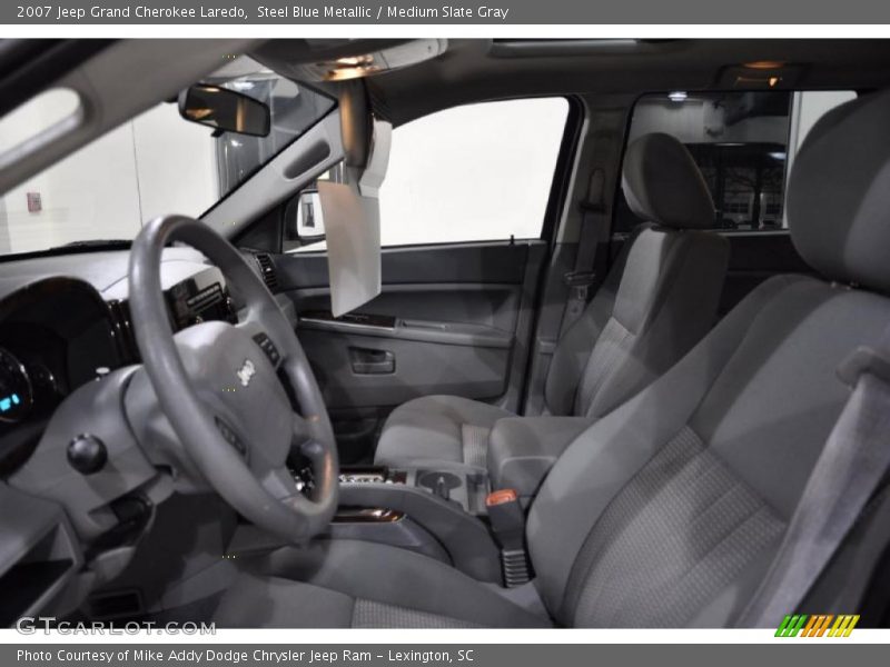 Steel Blue Metallic / Medium Slate Gray 2007 Jeep Grand Cherokee Laredo