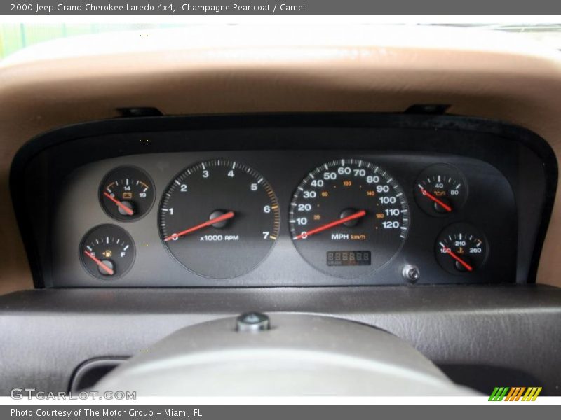  2000 Grand Cherokee Laredo 4x4 Laredo 4x4 Gauges