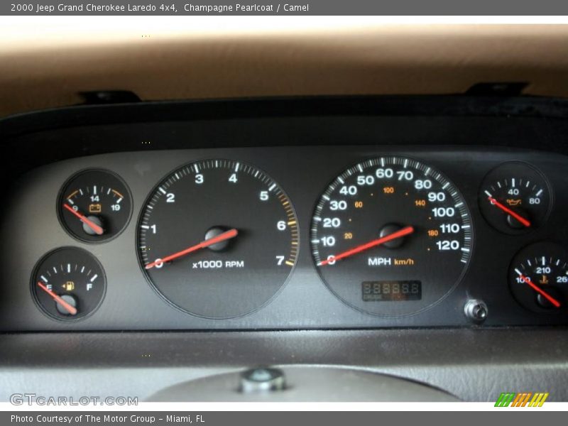  2000 Grand Cherokee Laredo 4x4 Laredo 4x4 Gauges