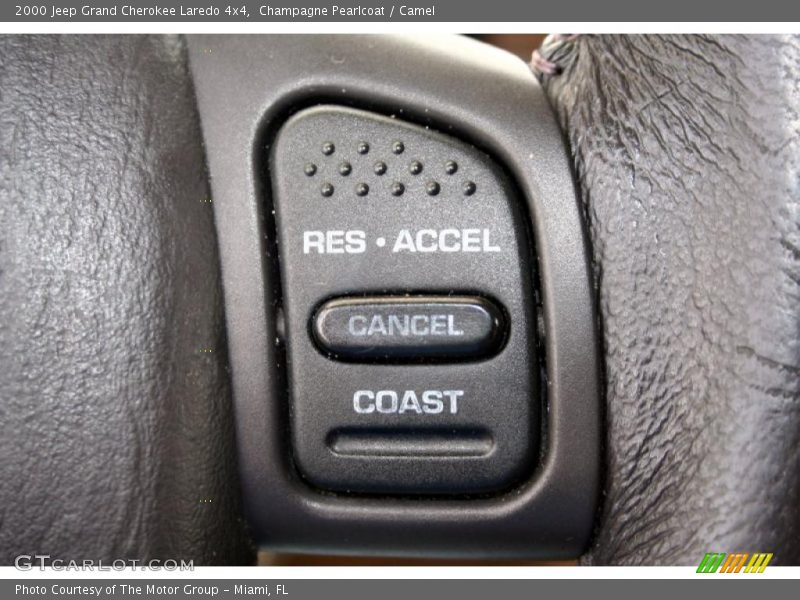 Controls of 2000 Grand Cherokee Laredo 4x4
