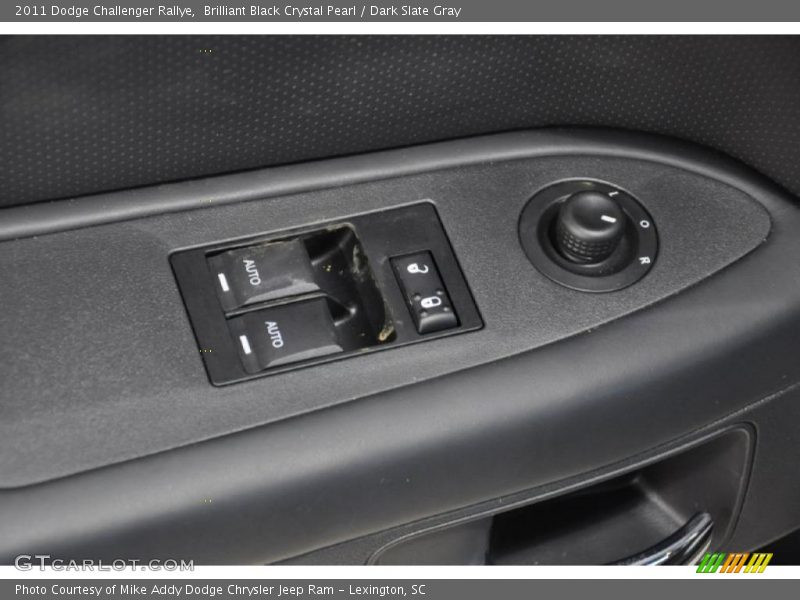 Controls of 2011 Challenger Rallye