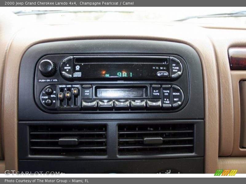Controls of 2000 Grand Cherokee Laredo 4x4