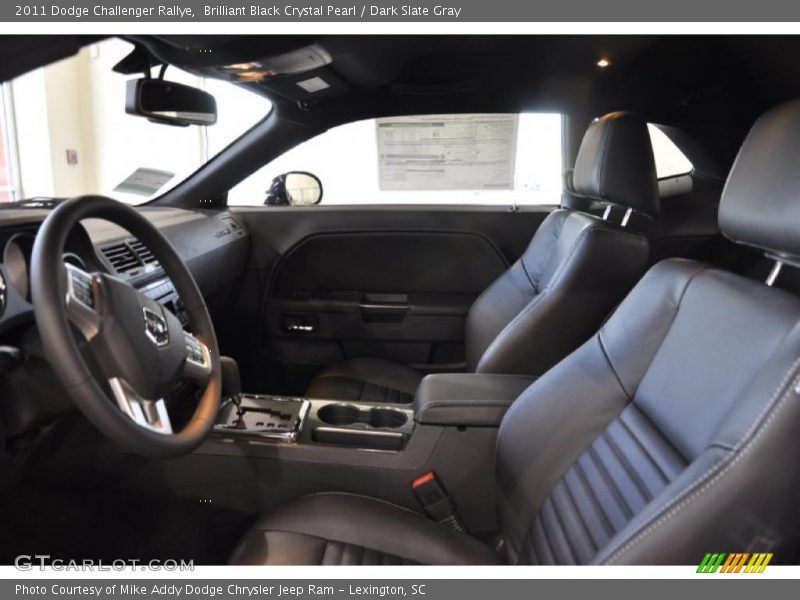  2011 Challenger Rallye Dark Slate Gray Interior