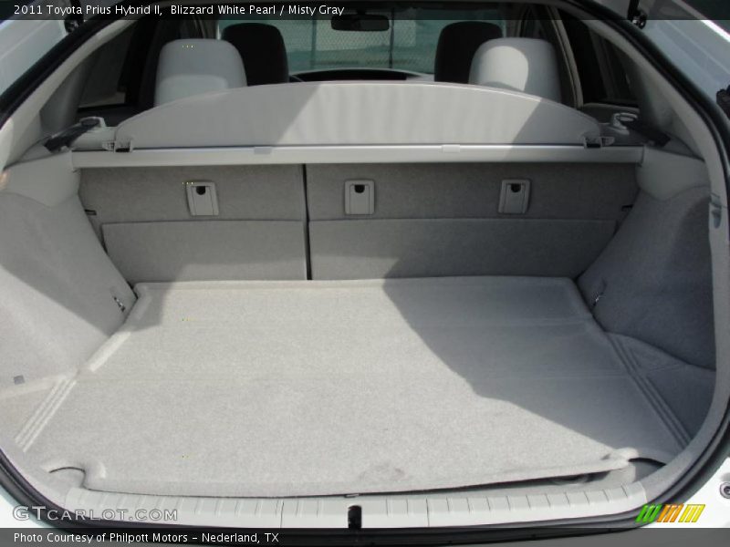 Blizzard White Pearl / Misty Gray 2011 Toyota Prius Hybrid II